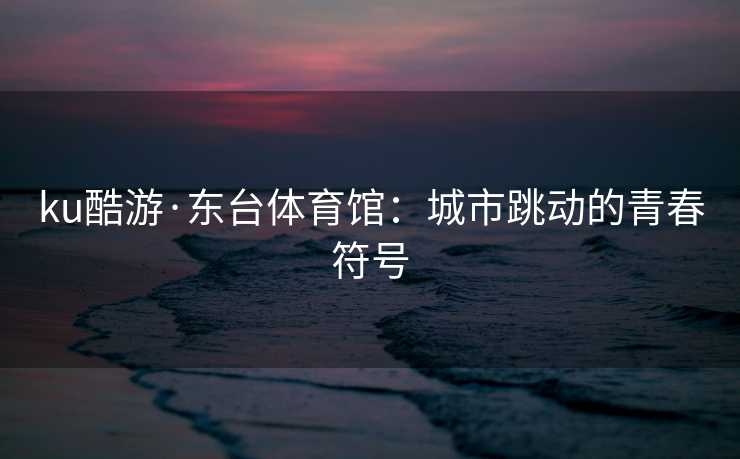 ku酷游·东台体育馆：城市跳动的青春符号
